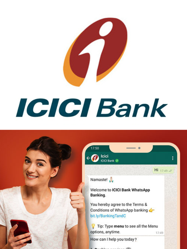 ICICI Bank Whatsapp Banking : व्हाट्सऐप पर मिलेंगी ये सुविधाएं