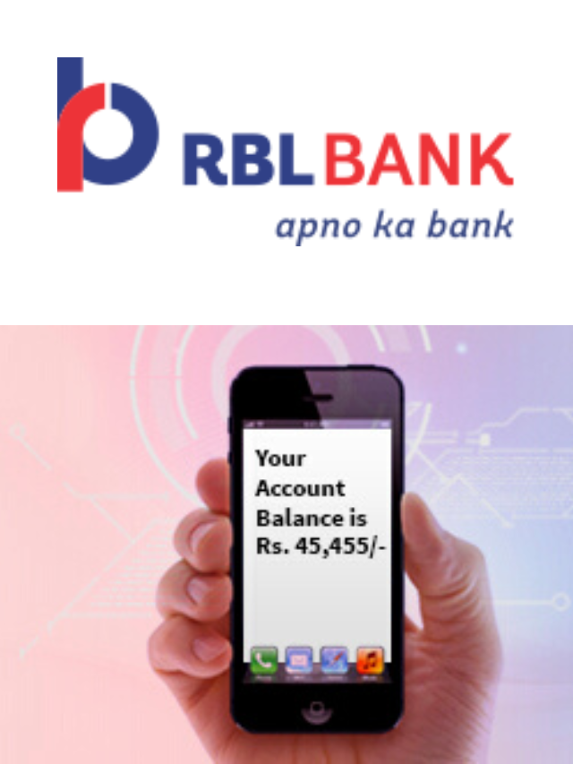 RBL BANK missed call Banking