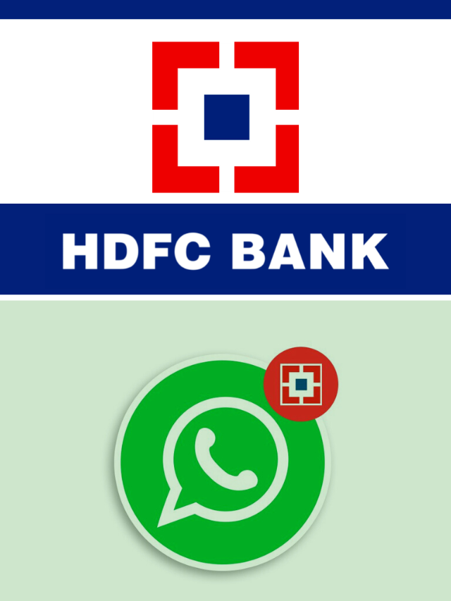 hdfc whatsapp banking