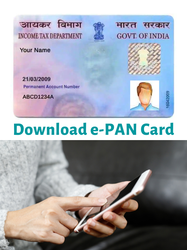 e pan card download