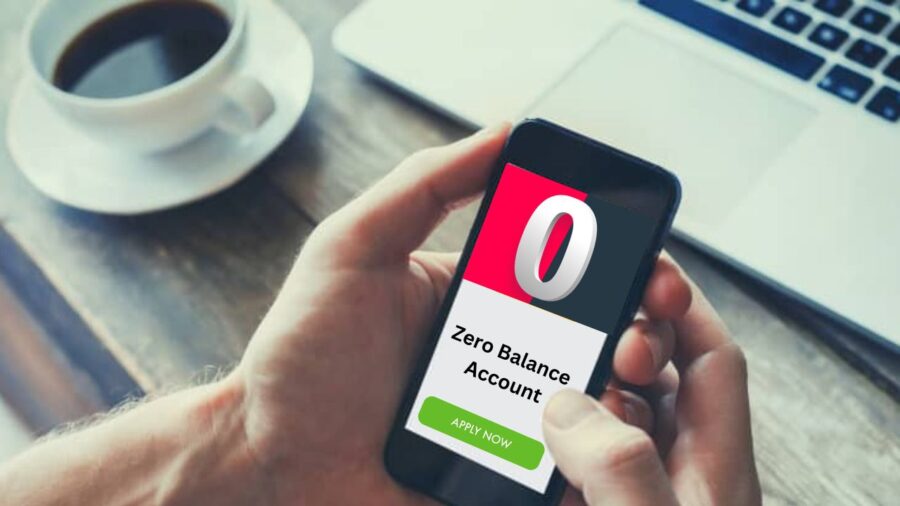 Zero Balance Savings Account