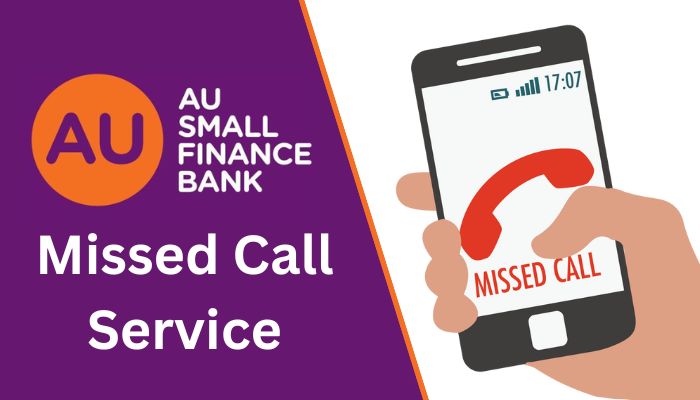 AU Small Finance Bank Balance Check Number