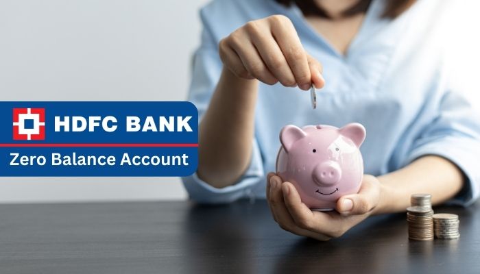 HDFC Bank Zero Balance Account